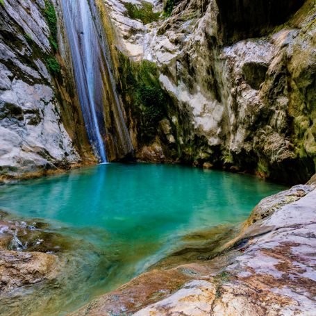 Waterfall of Nidri Lefkada