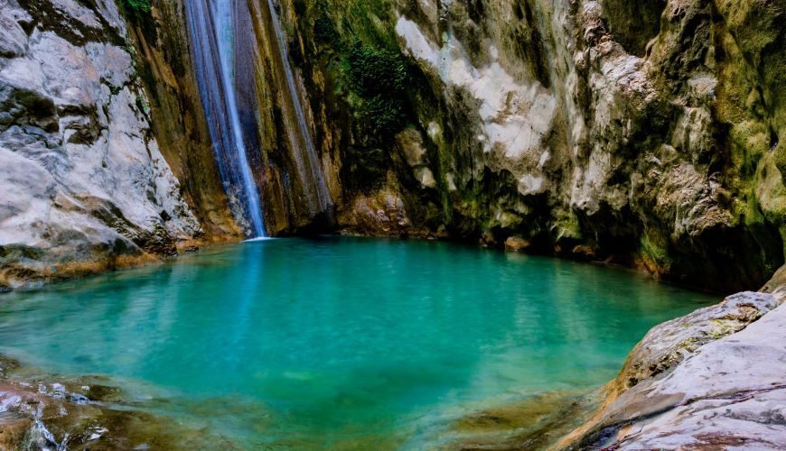 Waterfall of Nidri Lefkada