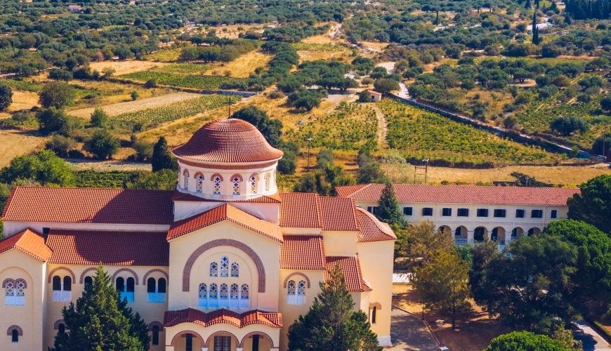 Monastery,Of,Agios,Gerasimos Kefalonia