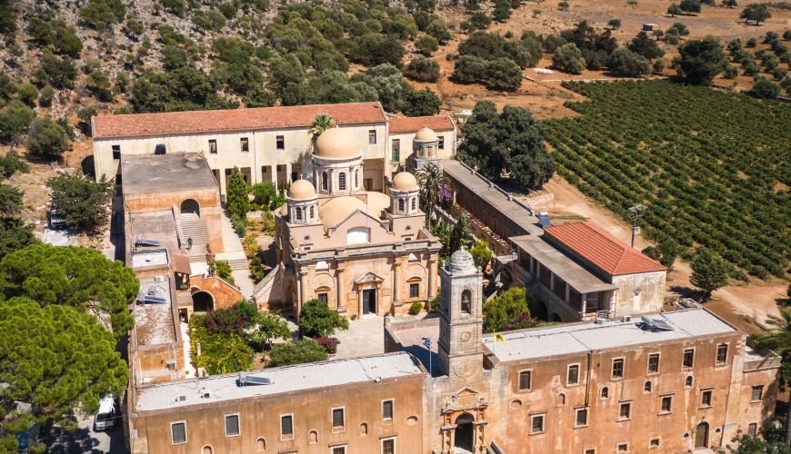 Agia,Triada,Tzagaroli,Monastery Crete