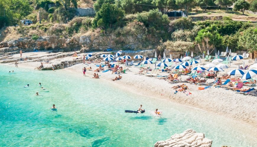Bataria Beach,,Corfu