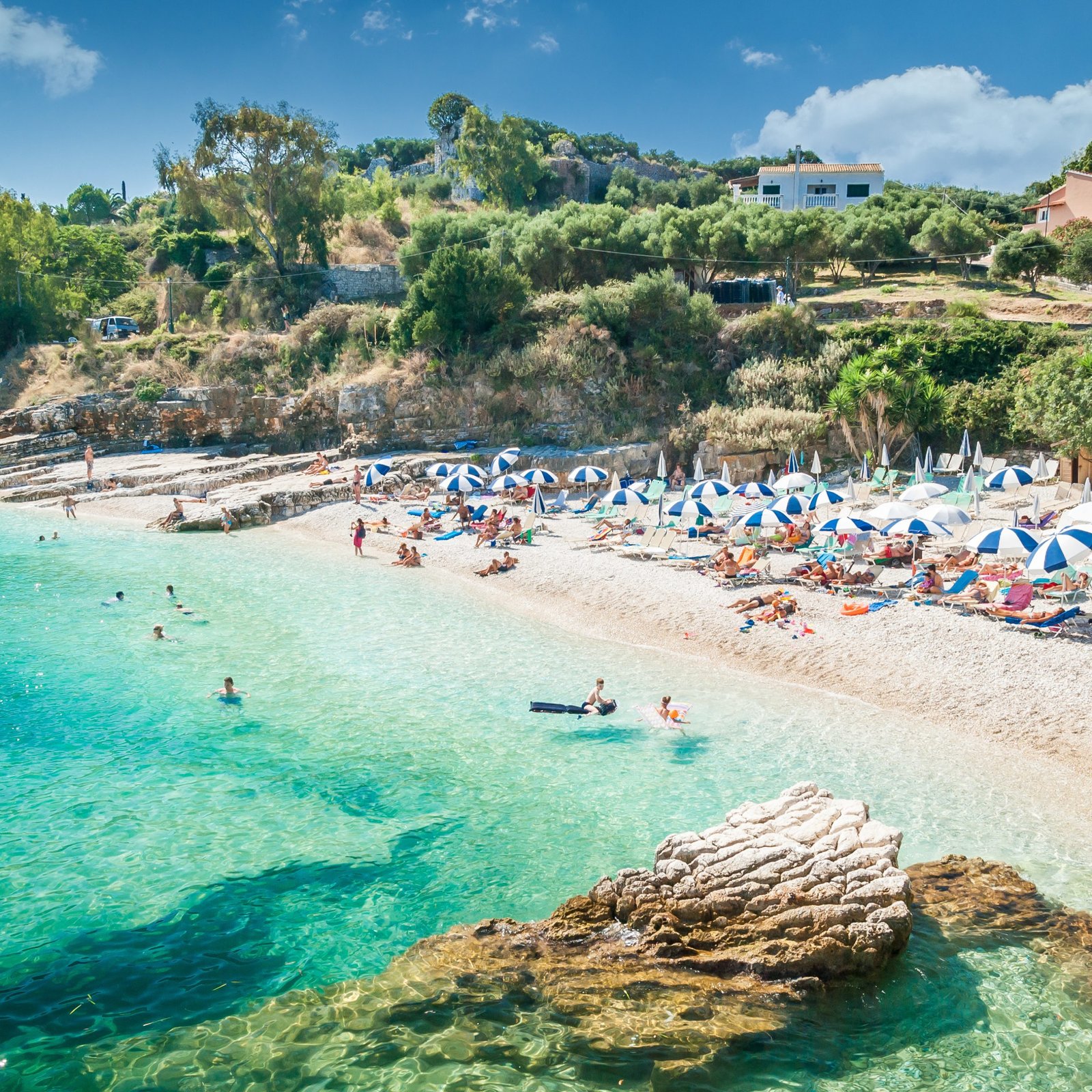 Bataria Beach,,Corfu