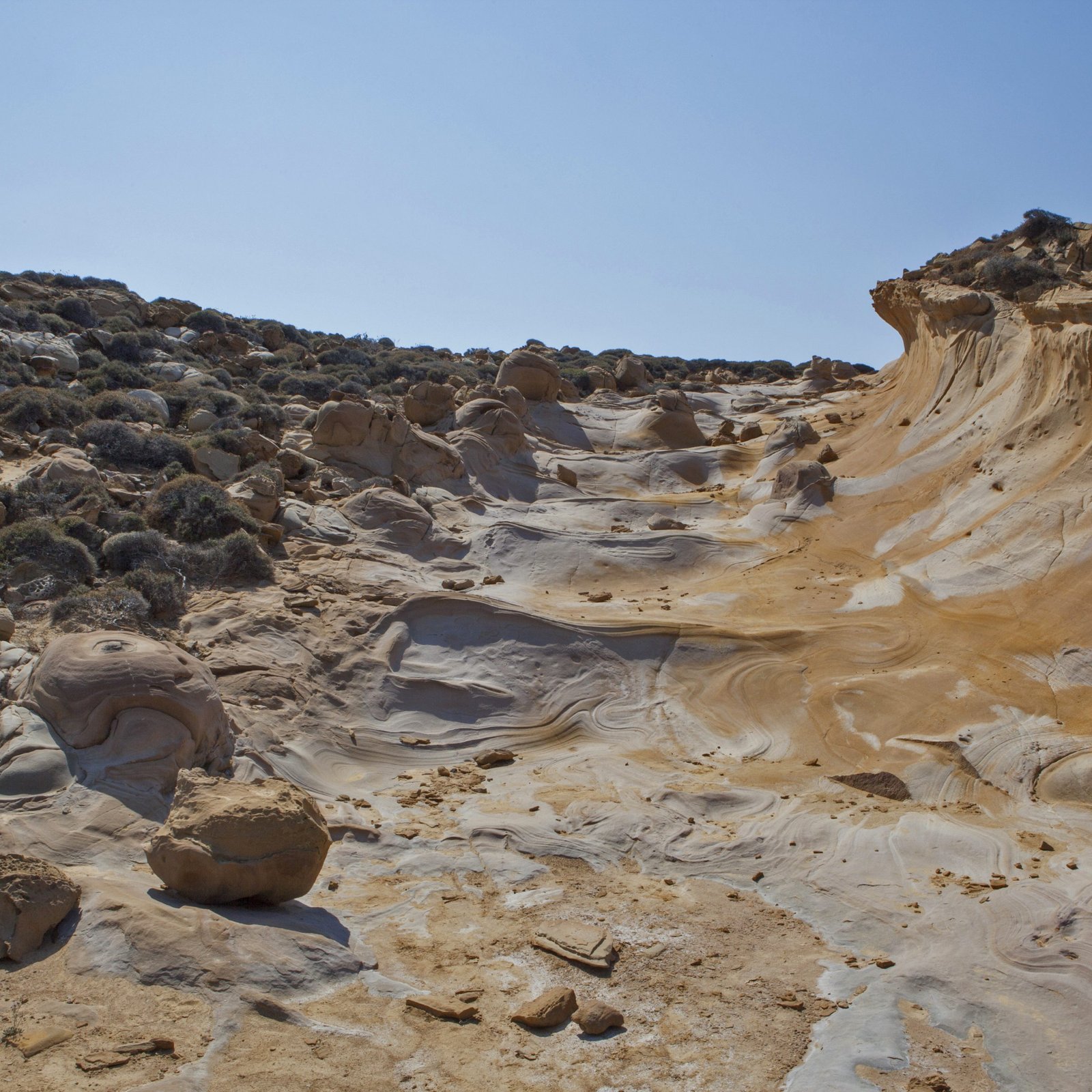 Faraklou Geological Park Lemnos