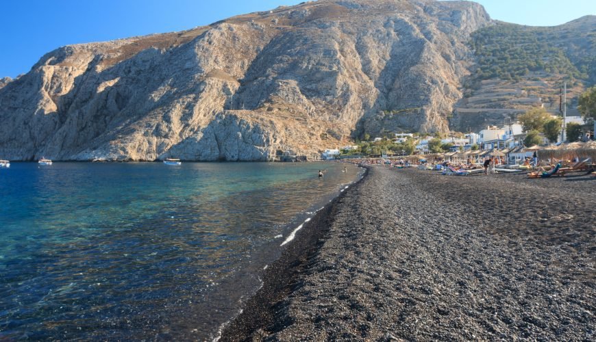 Kamari Beach Santorini