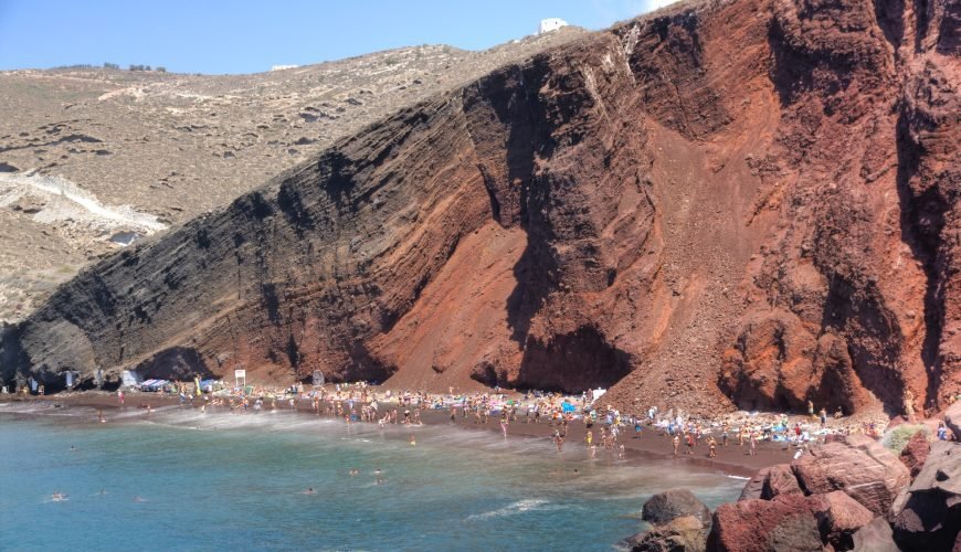 Red Beach Santorini