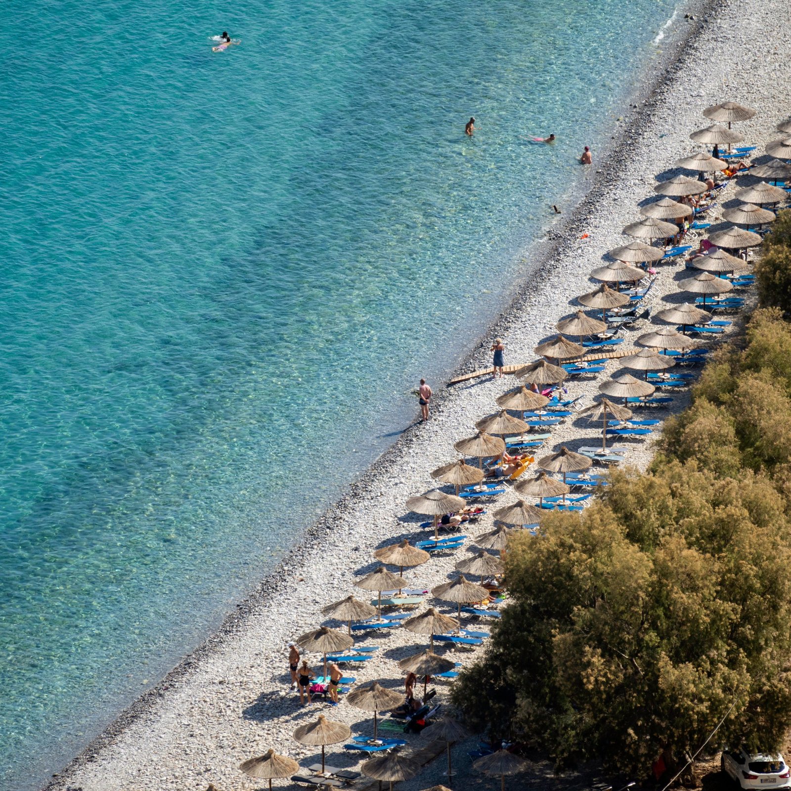 Plaka Beach Crete, Editorial Peter Titmuss