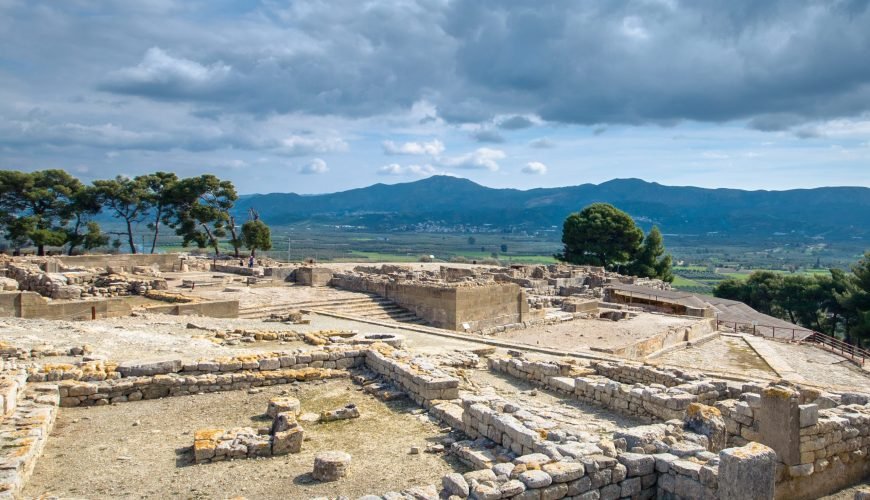 Phaistos Minoan Palace Crete.