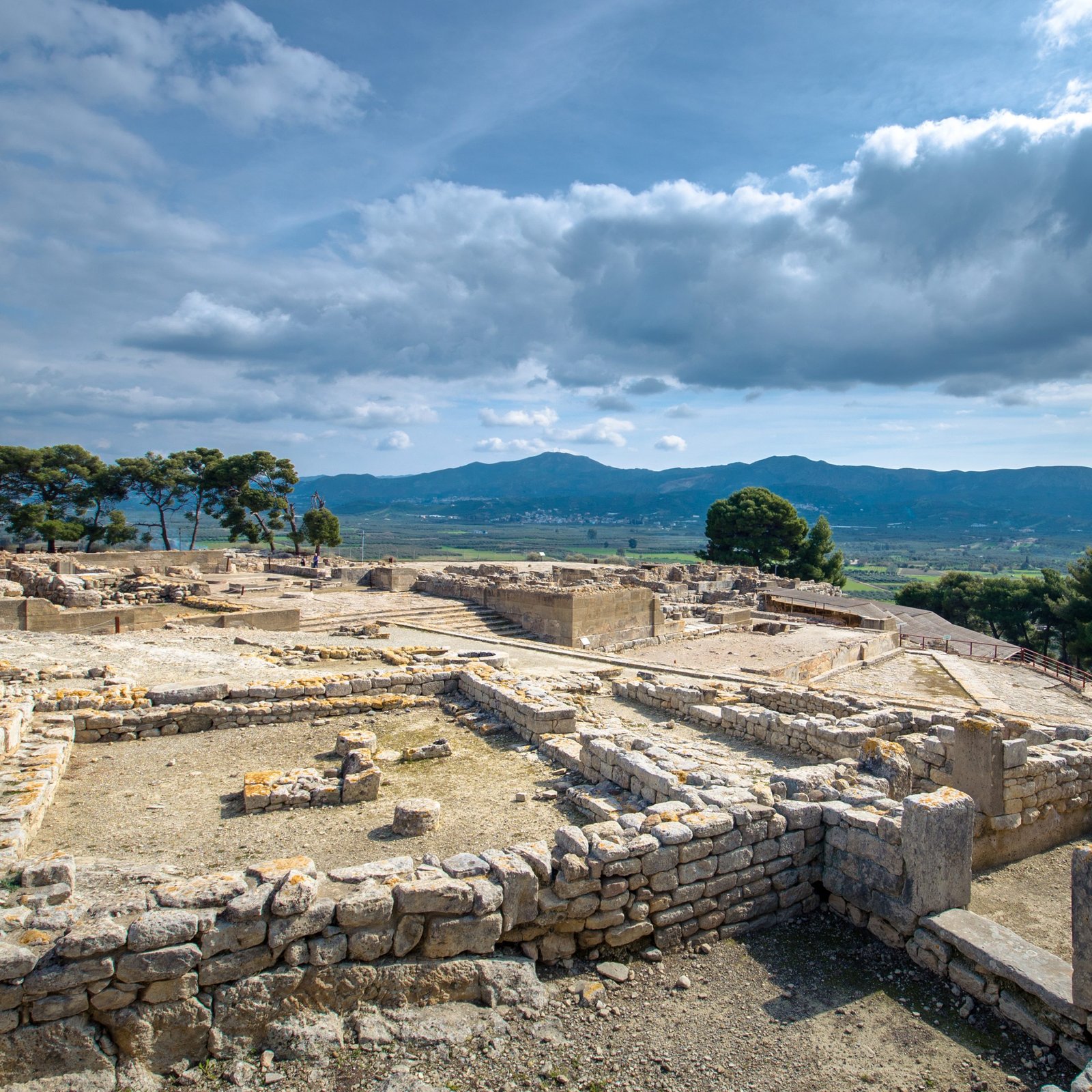 Phaistos Minoan Palace Crete.