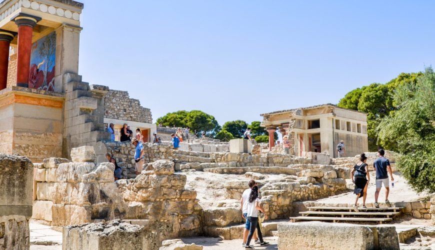 Knossos,Temple Crete
