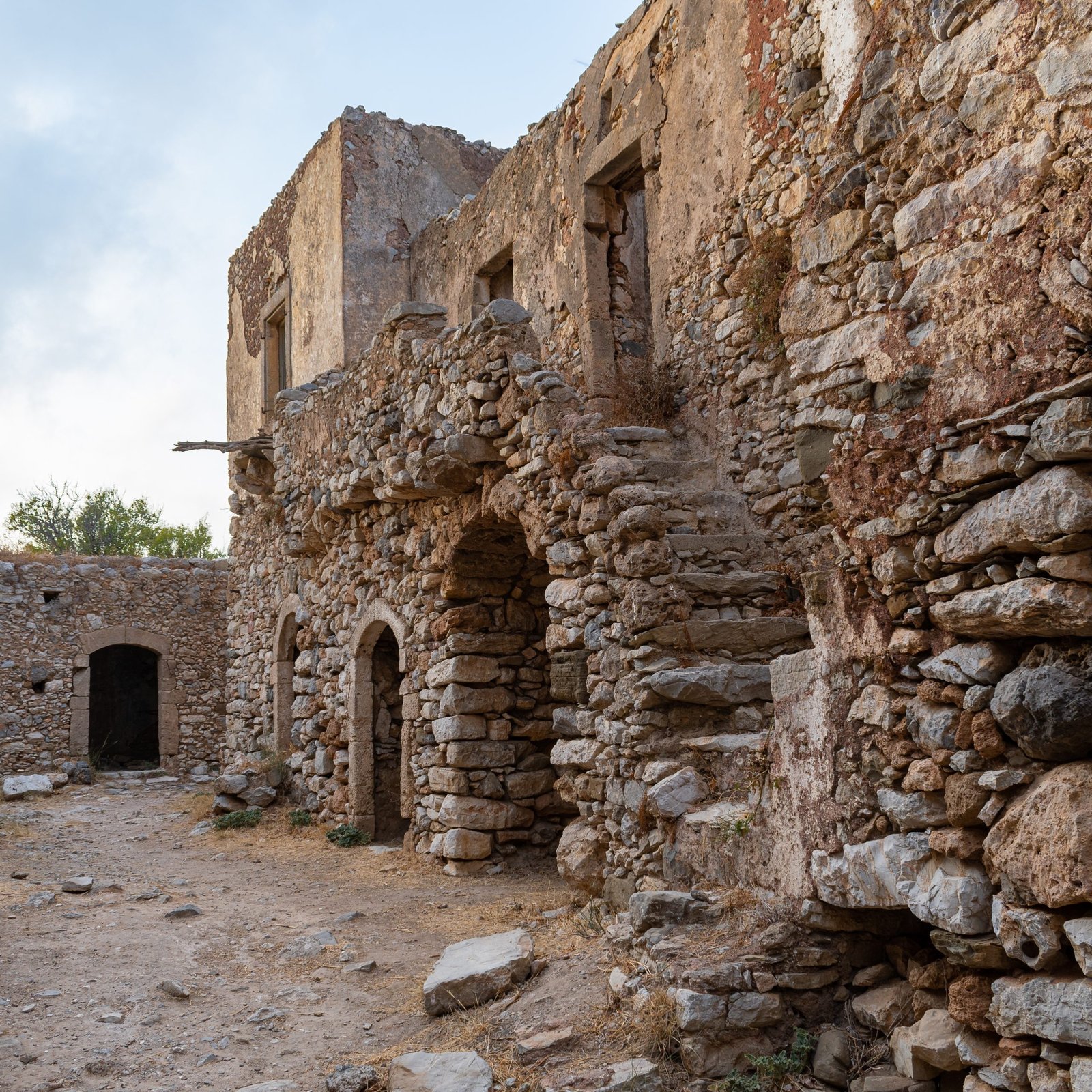 Kato Chora Mylopotamos Castle Kythira