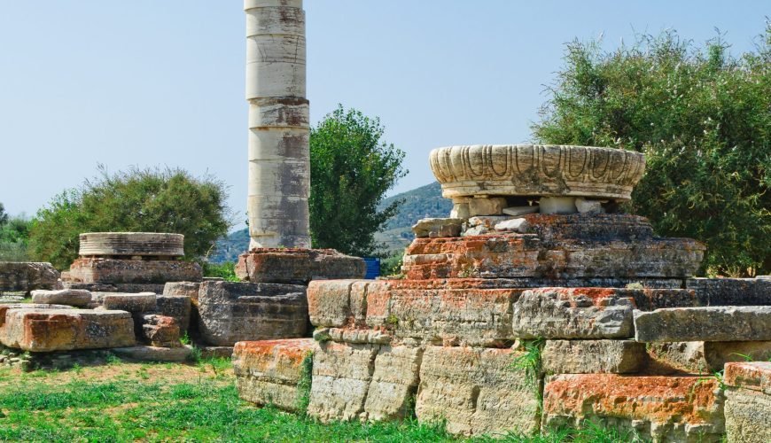 Heraion Archaeological Site Samos