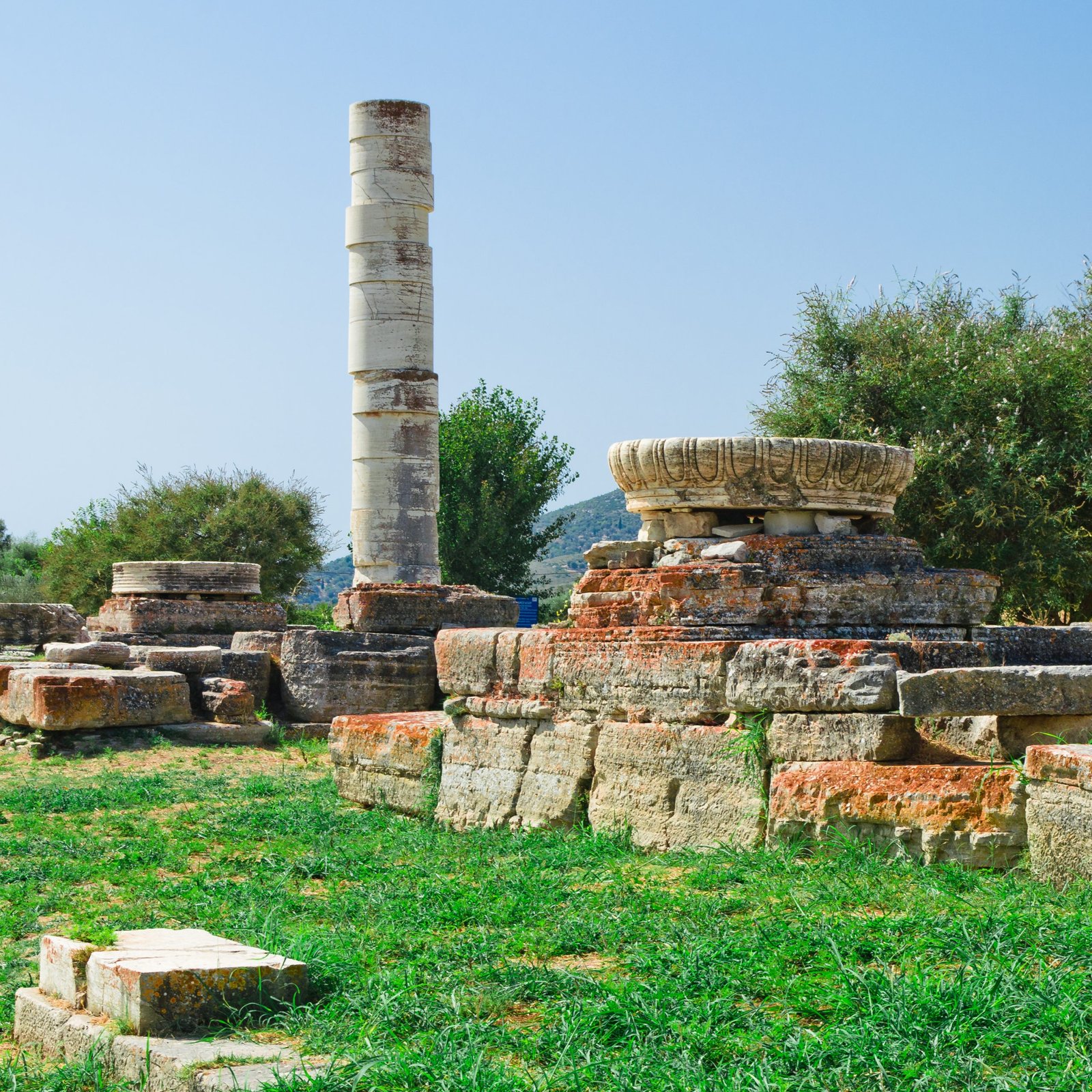 Heraion Archaeological Site Samos