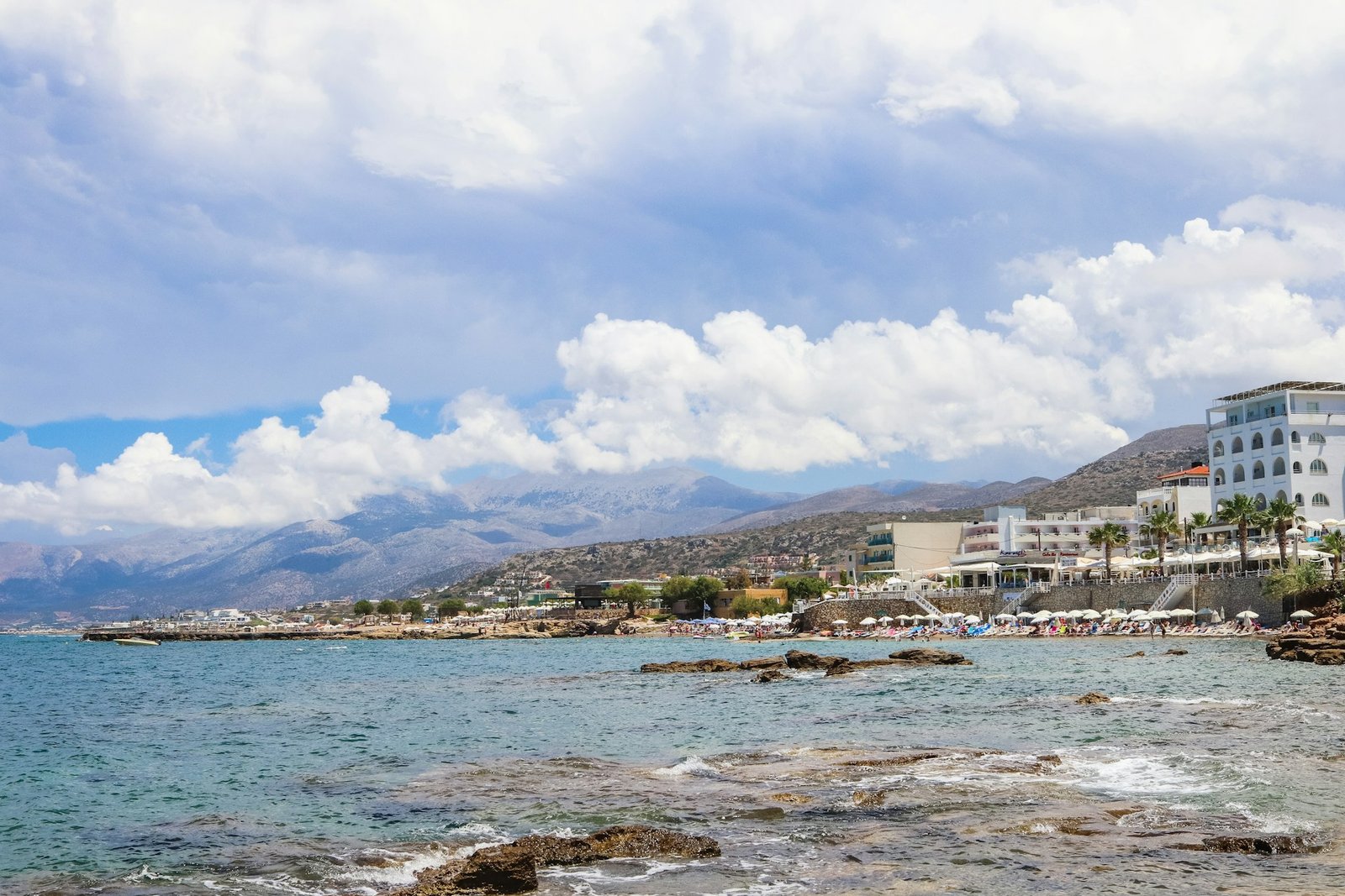 Hersonissos Town Crete